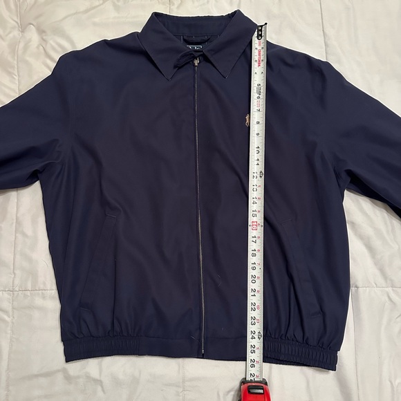 Polo by Ralph Lauren Blue Windbreaker Jacket - Picture 5 of 8